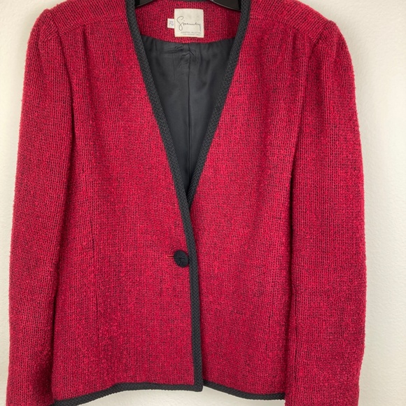 Vintage Givenchy Signature Collection Wool Jacket Like New - Picture 1 of 11
